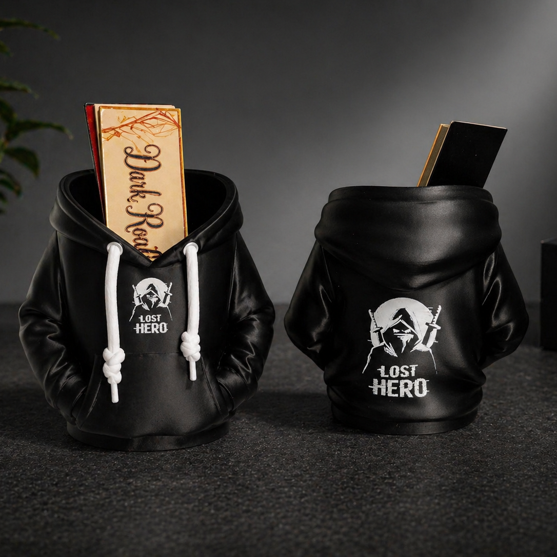 Stiftehalter im Hoodie-Design Spezial Edition "Lost Hero"