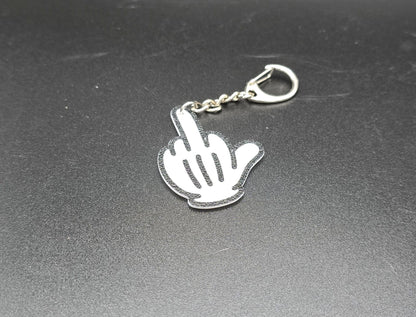 Schlüsselanhänger Mittelfinger