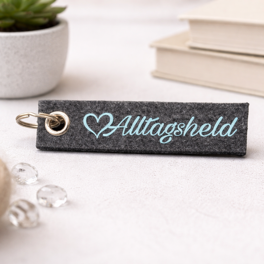 Schlüsselanhänger „Alltagsheld“