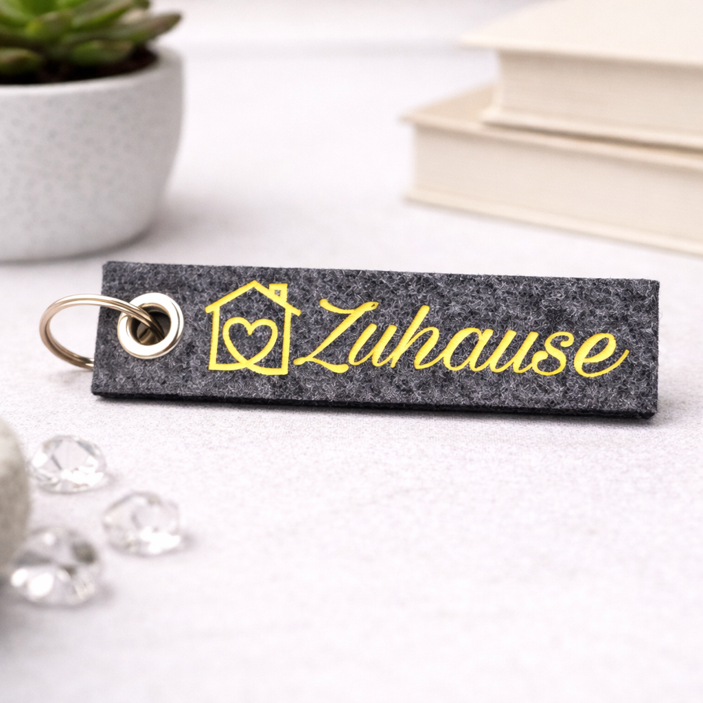 Schlüsselanhänger „Zuhause“
