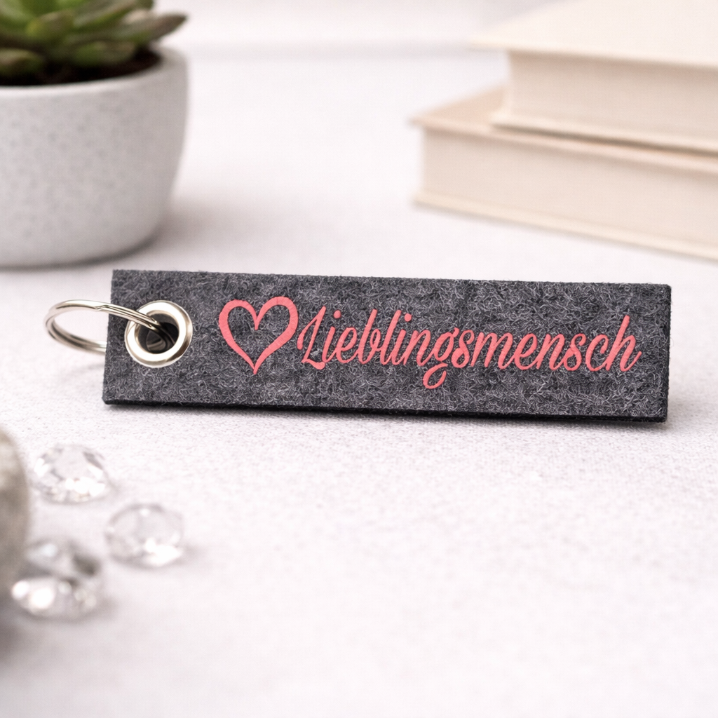 Schlüsselanhänger „Lieblingsmensch“