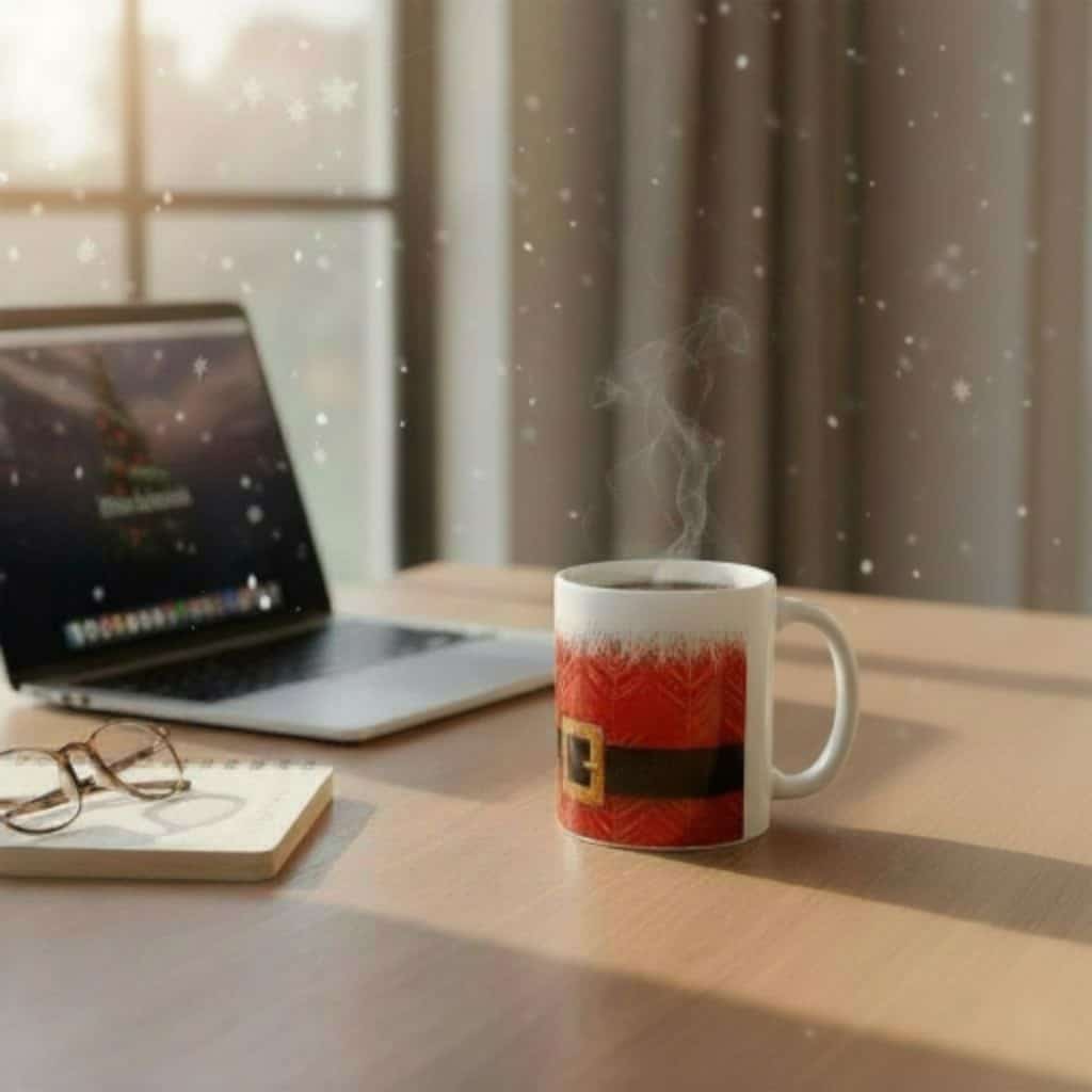 Weihnachtsgürtel Tasse