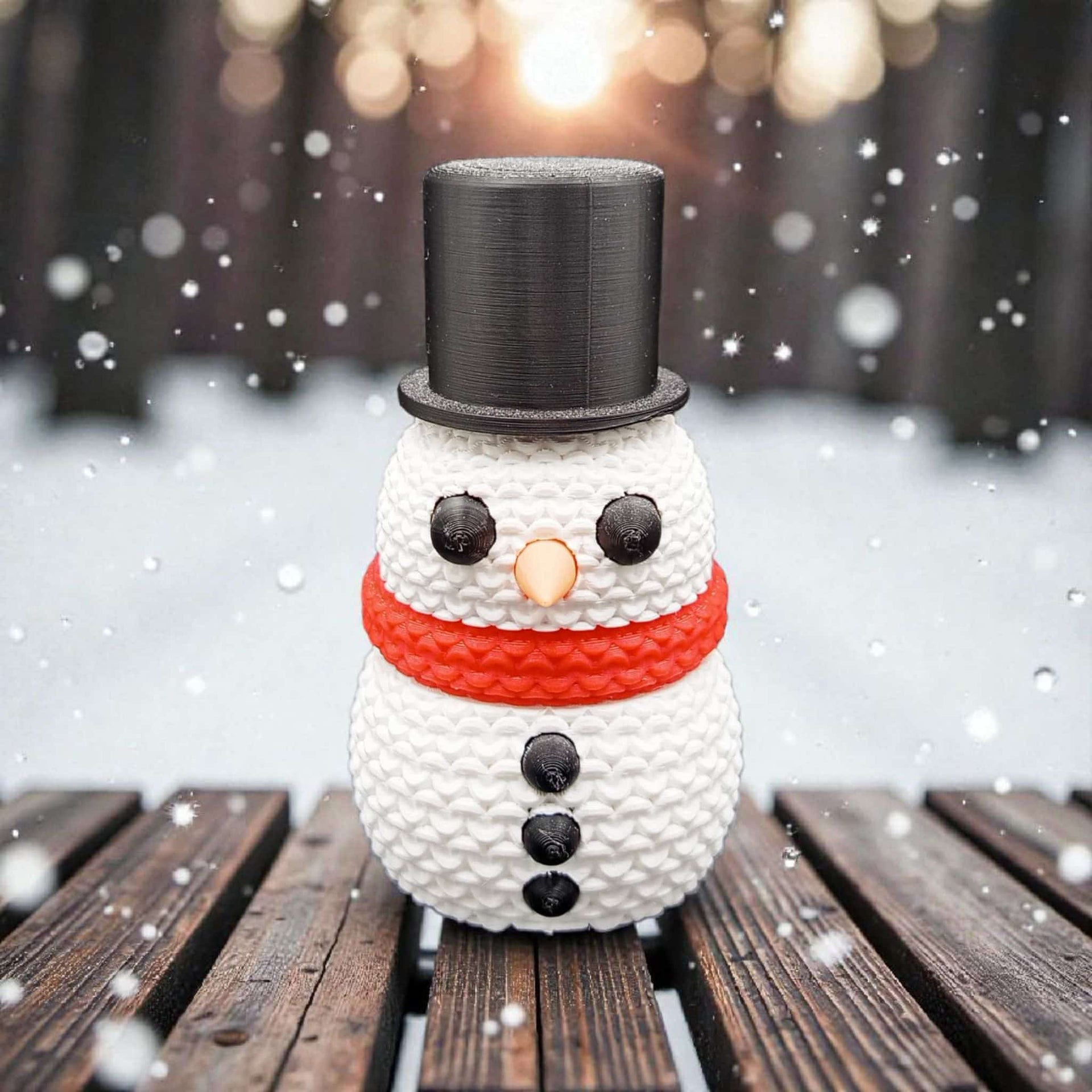 Kleiner Schneemann