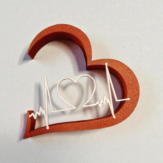 Herzschlag Aufsteller